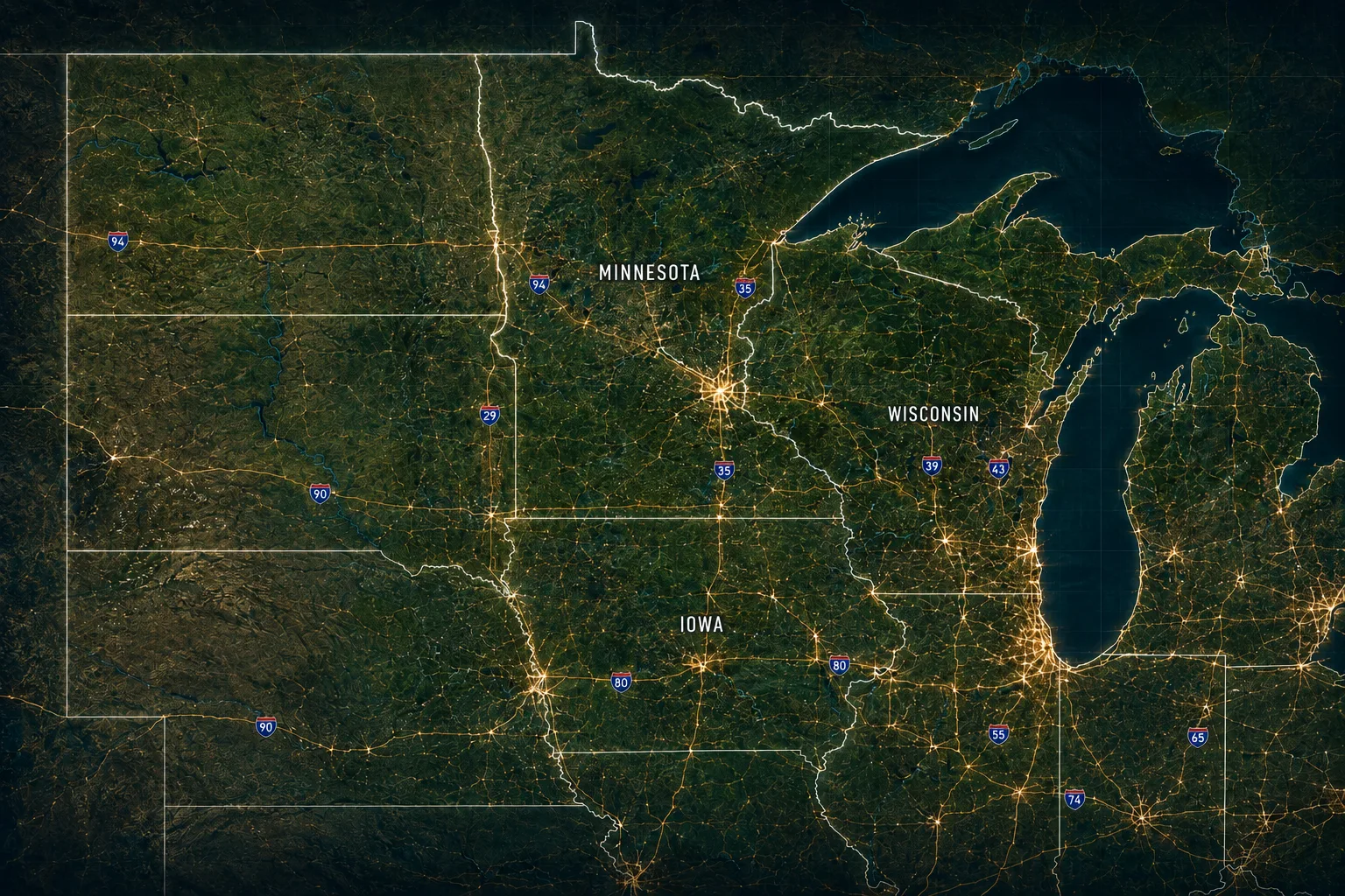 Return supply network — 70+ partner barns across Minnesota, Iowa, and Wisconsin